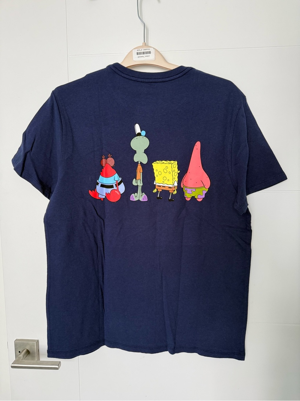 Nickelodeon Navy SpongeBob & Friends Backprint Tee
